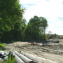 Exit 5 Construction Staging Area 07/12/07